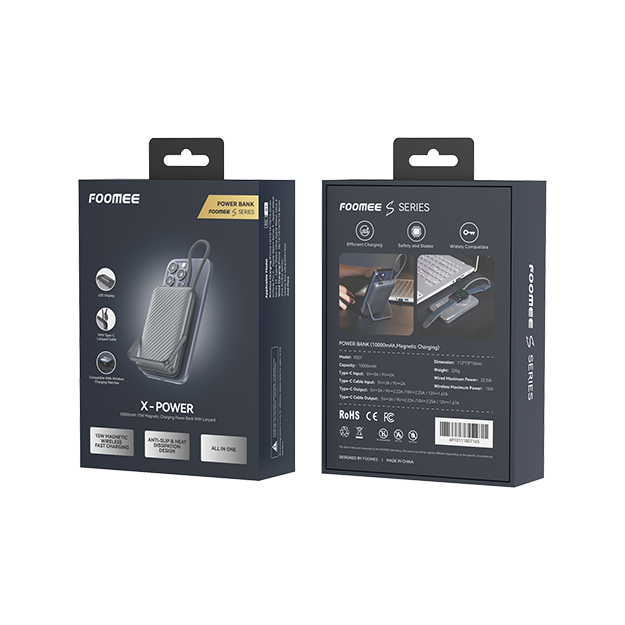 FOOMEE RS01 Magnetic Power Bank Stand 10000mAh 22.5W